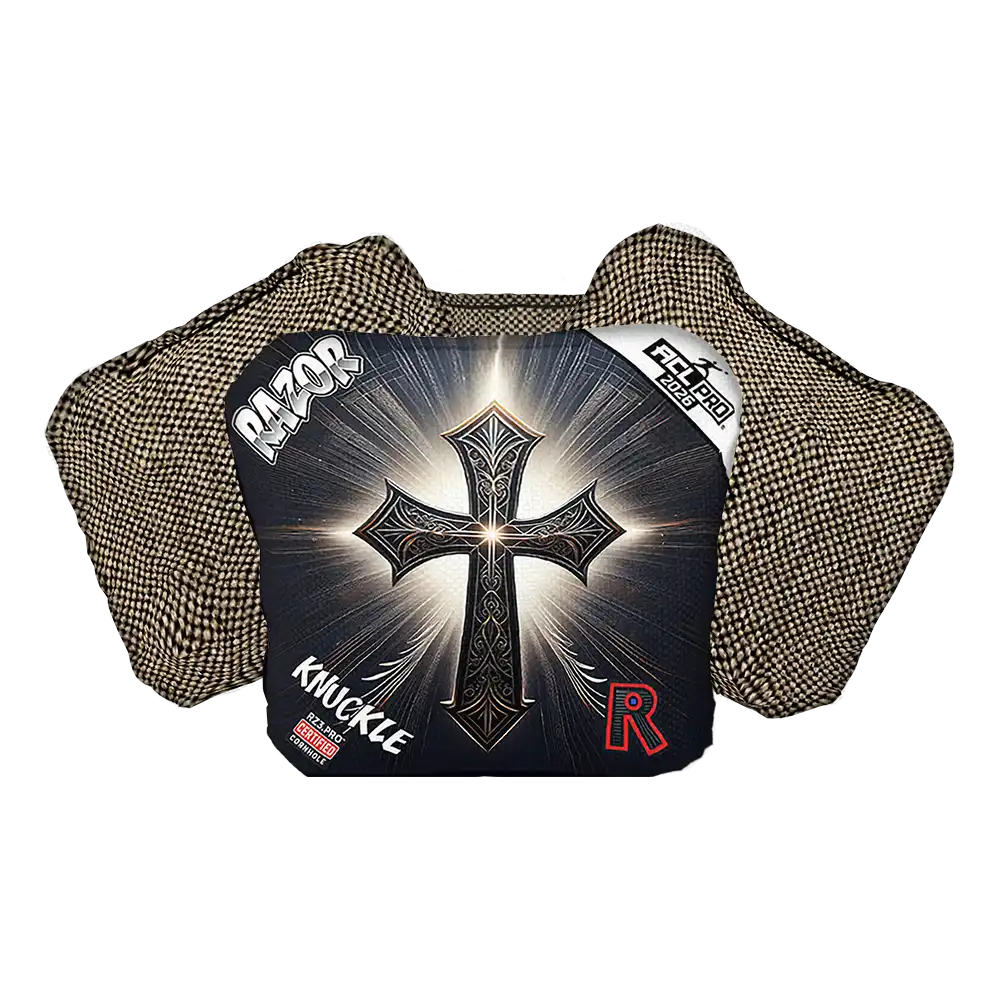 Knuckle | Light Cross | ACL PRO Razor Cornhole Bags