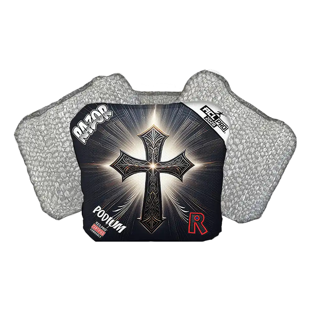 Podium | Light Cross | ACL PRO Razor Cornhole Bags