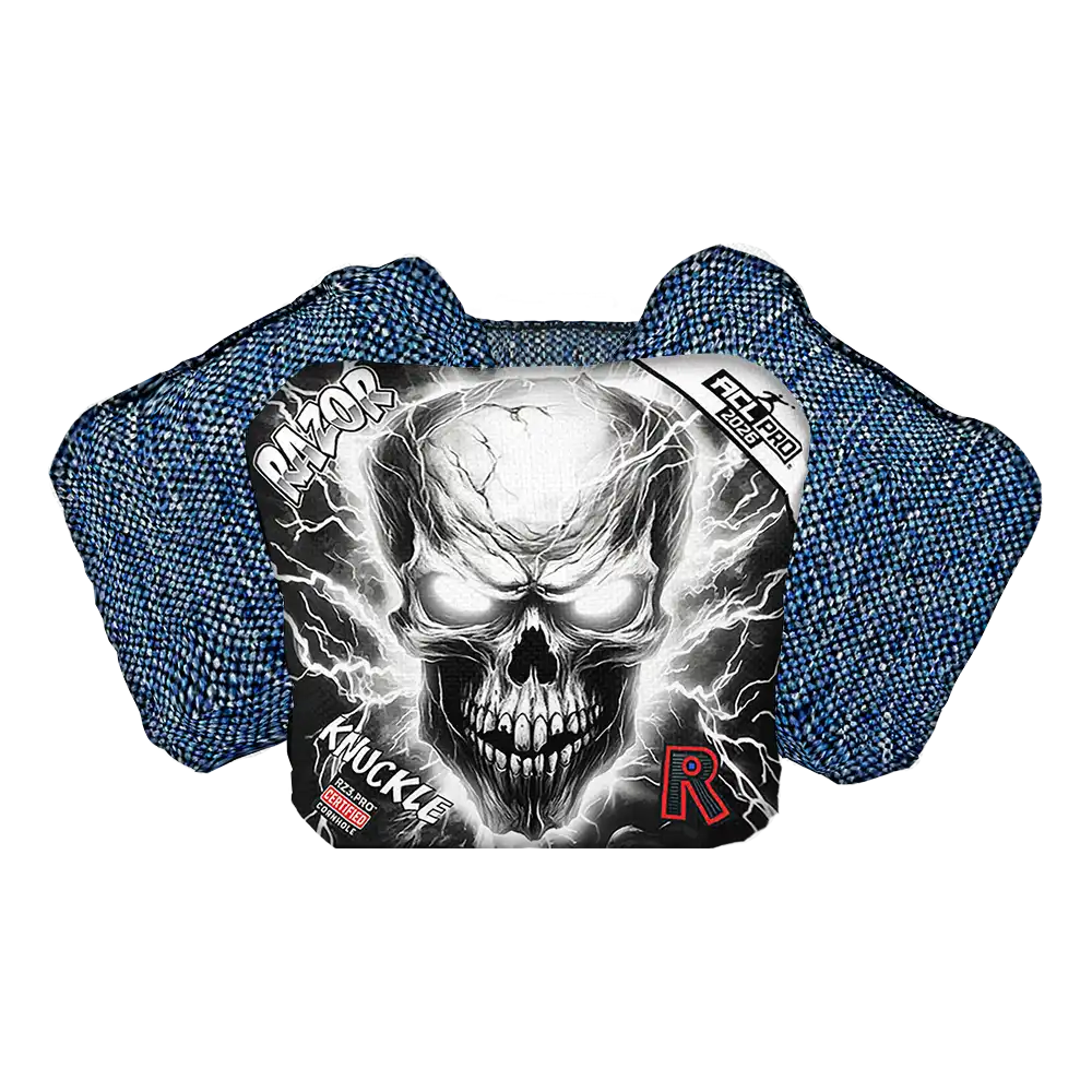 Knuckle | Skull Lighting Strike | ACL PRO Razor Cornhole Bags