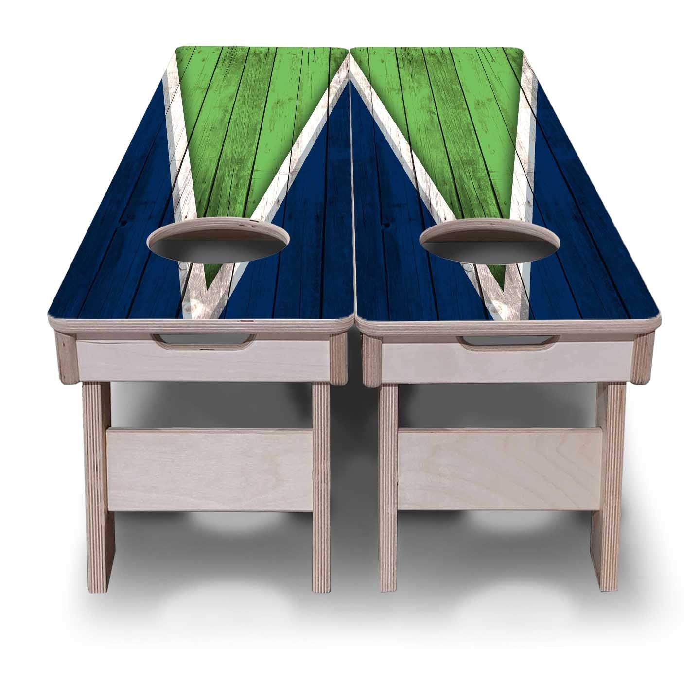 Training Skinny Boards - Sports Theme - Lime & Navy