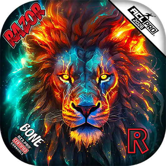 Bone | Lion Cosmos | ACL PRO Razor Cornhole Bags