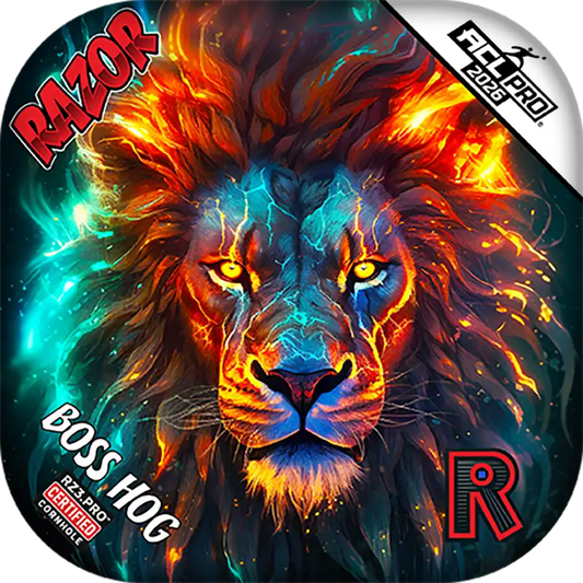 Boss Hog | Lion Cosmos | ACL PRO Razor Cornhole Bags