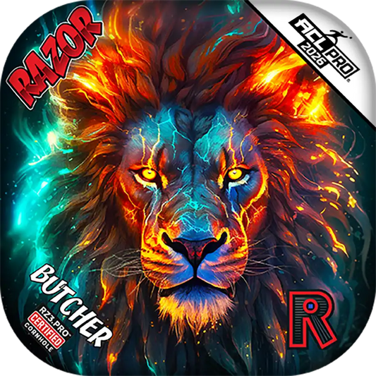 Butcher | Lion Cosmos | ACL PRO Razor Cornhole Bags