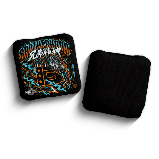 2027 Brotherhood Cornhole Mach 3 Different Breed Edition ACL Pro Stamped Cornhole Bags