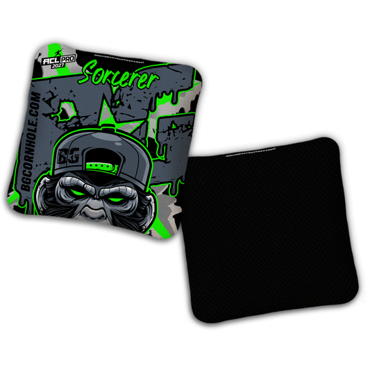 2027 BG Multiple Bag Models "MONKEY BUSINESS" - ACL Pro Stamped Cornhole Bags - SET OF 4 BAGS