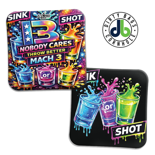 Brotherhood Cornhole Bags - Mach 3 - Shots