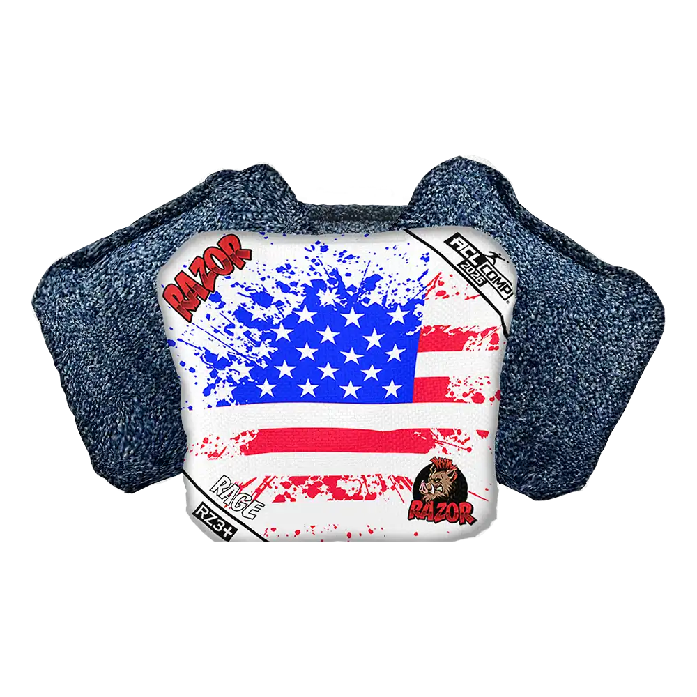 Rage | Flag Merica | ACL COMP Razor Cornhole Bags