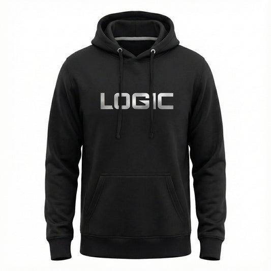 Metallic Logic Logo - Pull Over Hoodie - *Shipping Included
