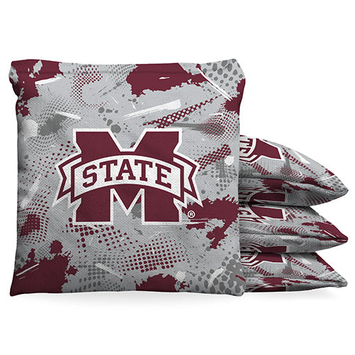 Mississippi State Bulldogs Graffiti 9.5 oz Bean Bag Toss Bags by BAGGO