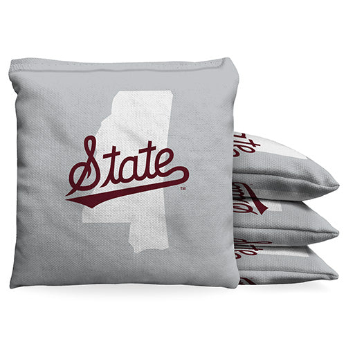 Mississippi State Bulldogs Script State 9.5 oz Bean Bag Toss Bags by BAGGO