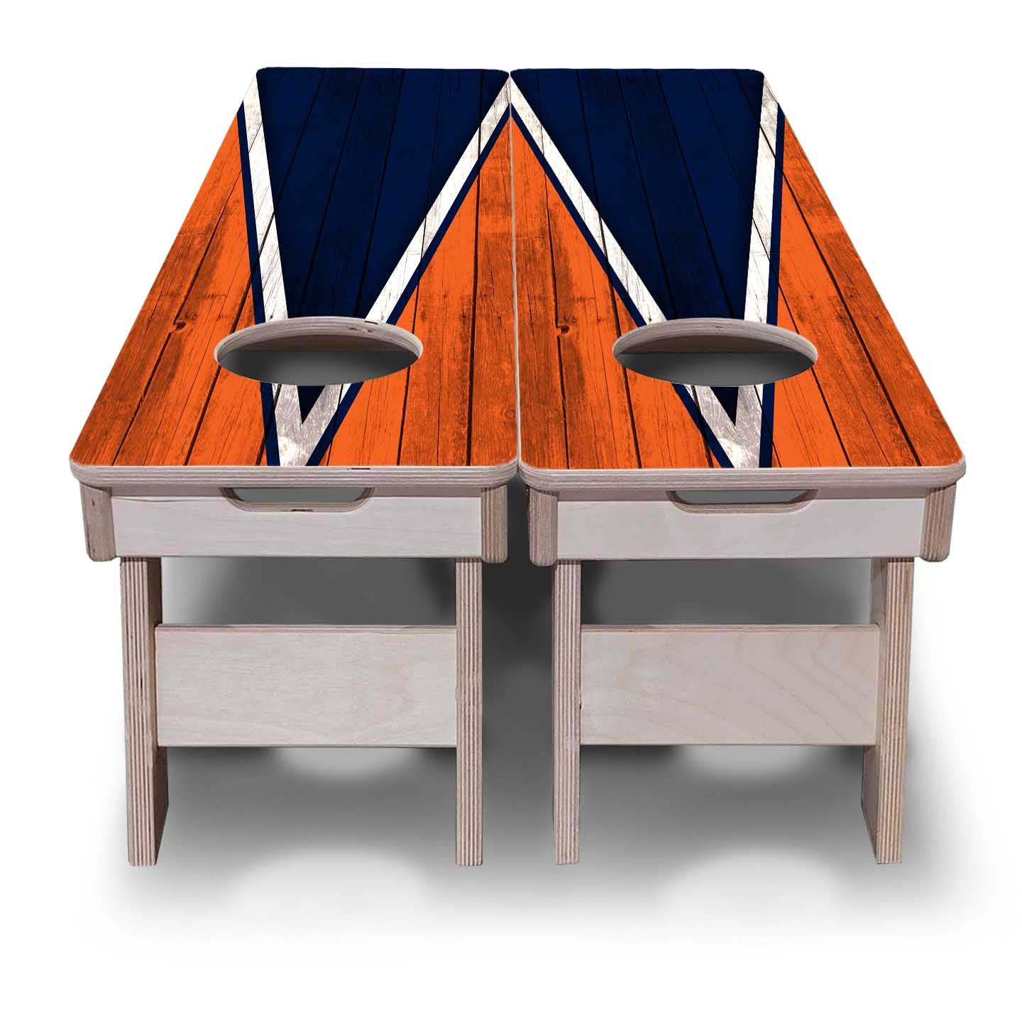 Training Skinny Boards - Sports Theme - Navy & Orange