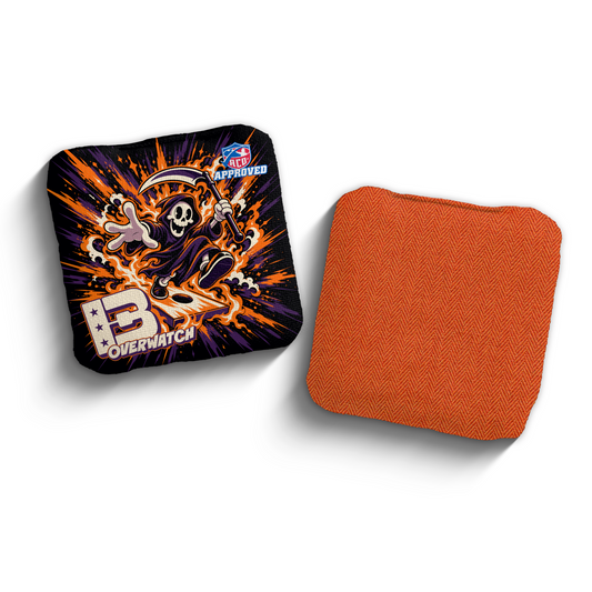 2027 Brotherhood Cornhole Overwatch Reaper Parade Edition ACO Stamped Cornhole Bags