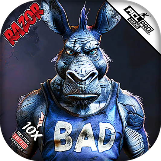 10X | Old Bad Ass | ACL PRO Razor Cornhole Bags