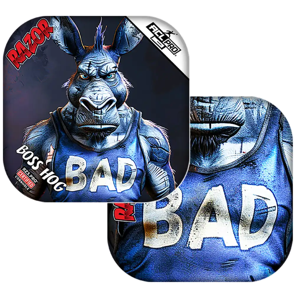 Boss Hog | Old Bad Ass | ACL PRO Razor Cornhole Bags