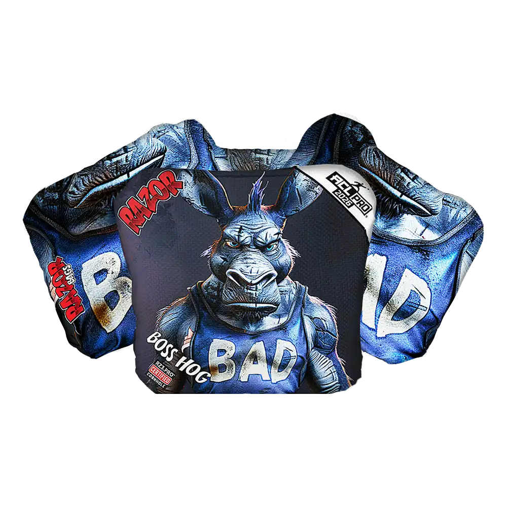 Boss Hog | Old Bad Ass | ACL PRO Razor Cornhole Bags