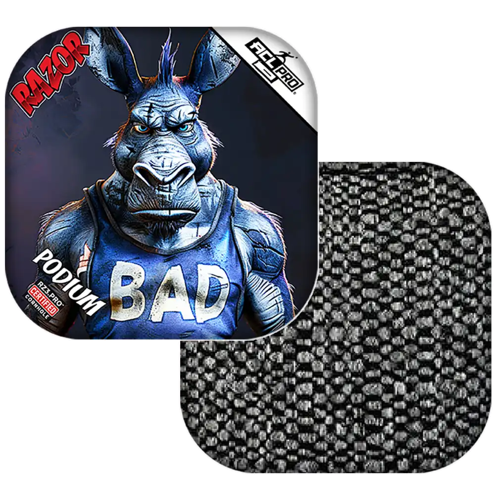 Podium | Old Bad Ass | ACL PRO Razor Cornhole Bags