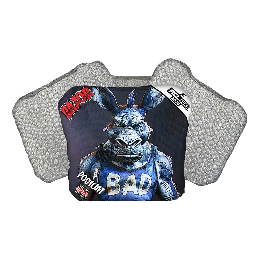 Podium | Old Bad Ass | ACL PRO Razor Cornhole Bags