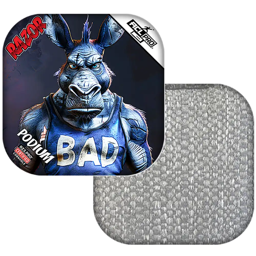 Podium | Old Bad Ass | ACL PRO Razor Cornhole Bags