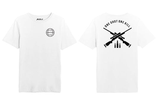 Killshots Cornhole "One Shot One Kill" Cotton Tee