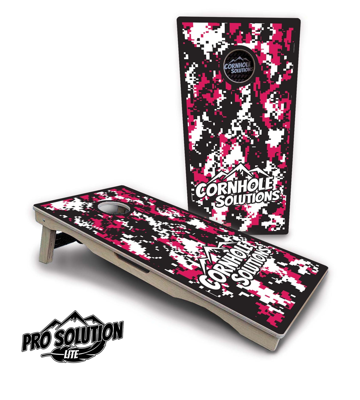 Digital Camo Cornhole Boards - Pro Solution Lite Series