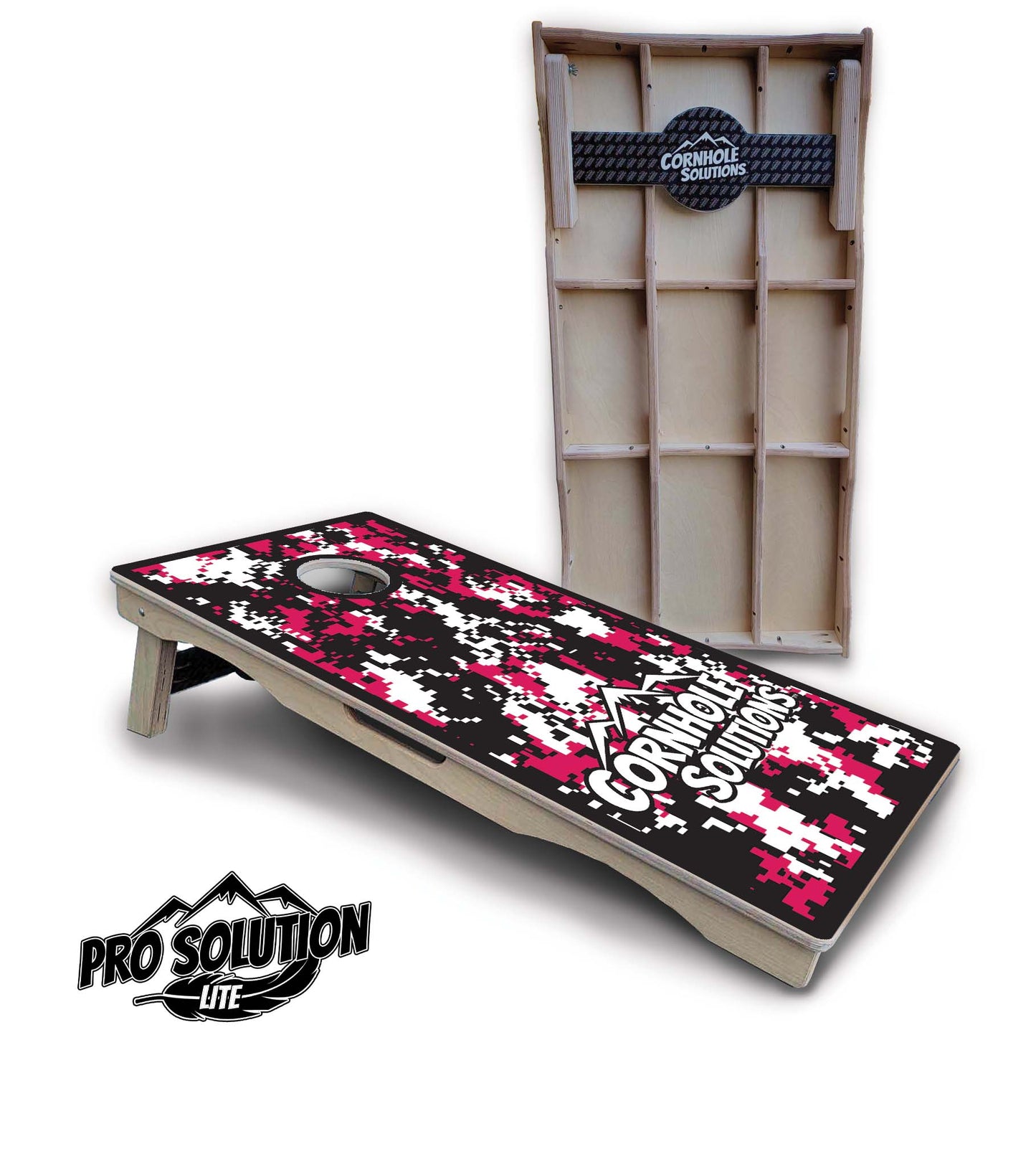 Digital Camo Cornhole Boards - Pro Solution Lite Series