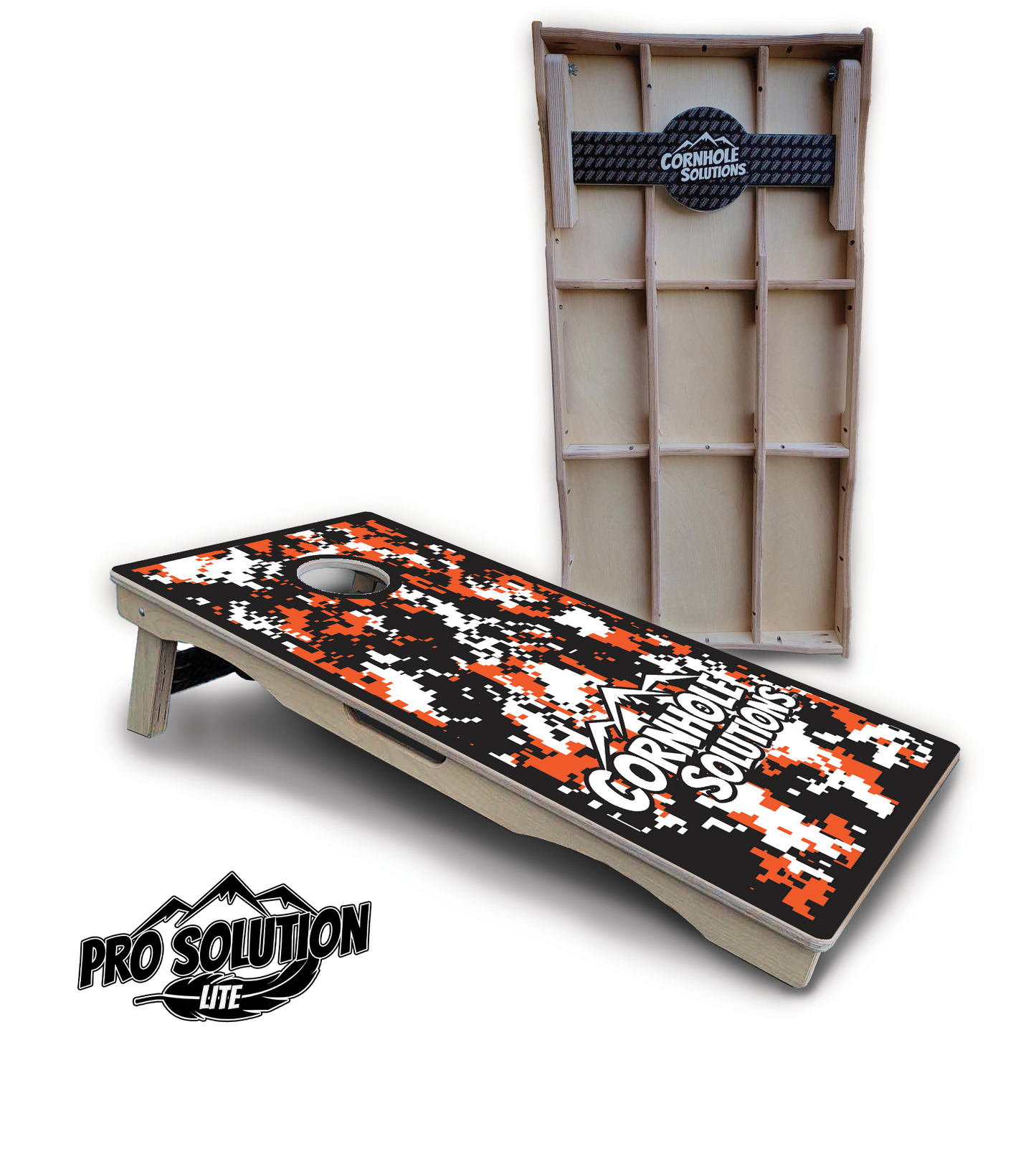 Digital Camo Cornhole Boards - Pro Solution Lite Series