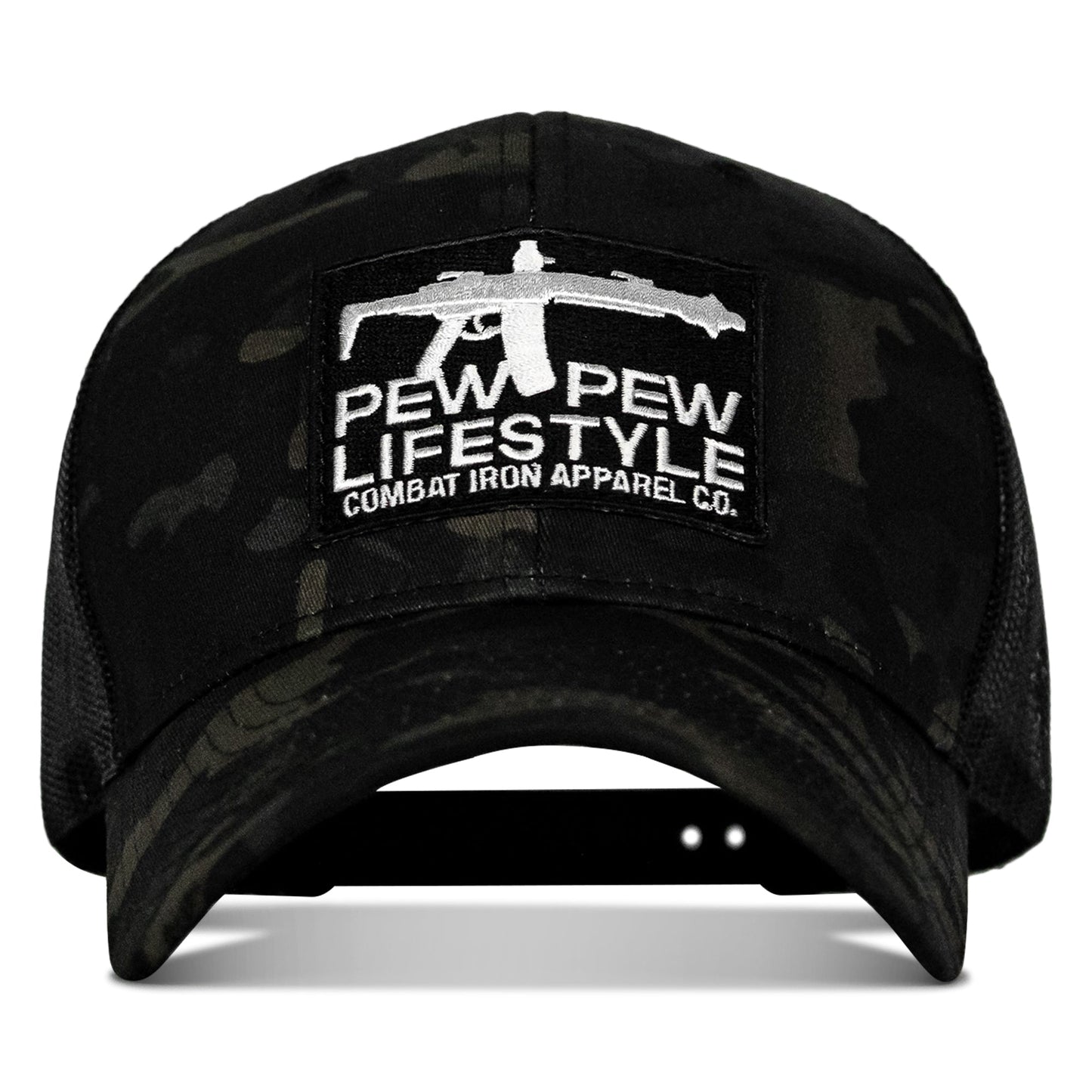 Pew Pew Lifestyle Patch Mid-Profile Snapback Hat