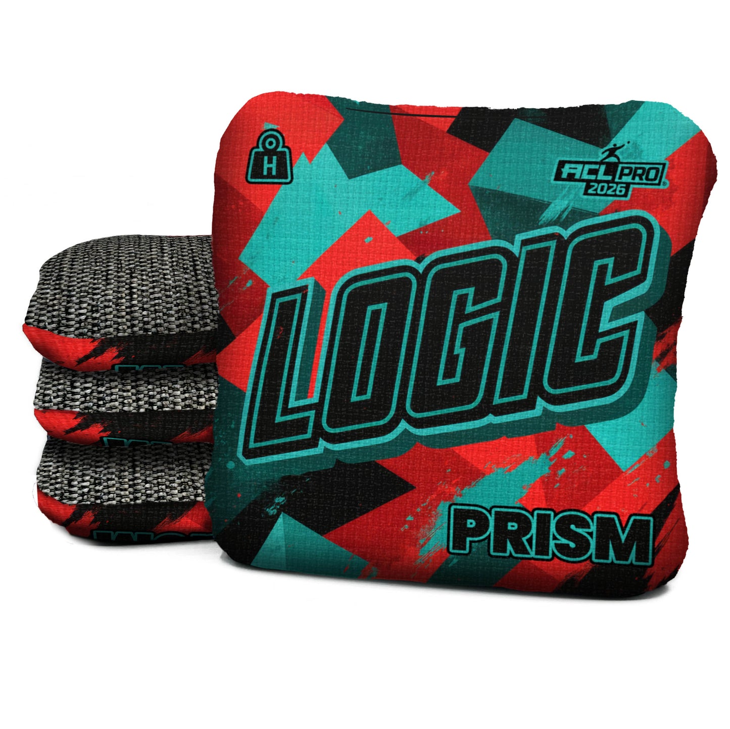 Angle Splat - Teal Red - ACL PRO 2026 BAGS - MULTIPLE BAG SERIES - Set of 4 bags