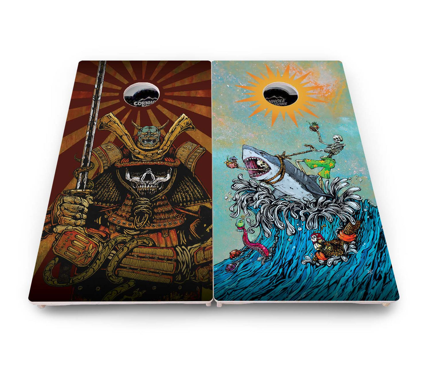 Artist Series Cornhole Boards - Pro Solution Elite Series
