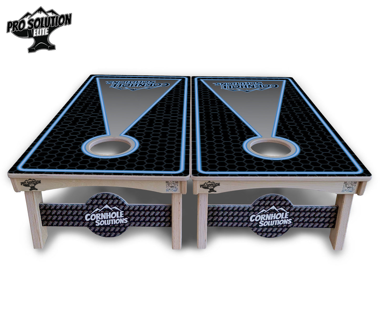 Neon CS Cornhole Boards - Pro Solution Elite Series