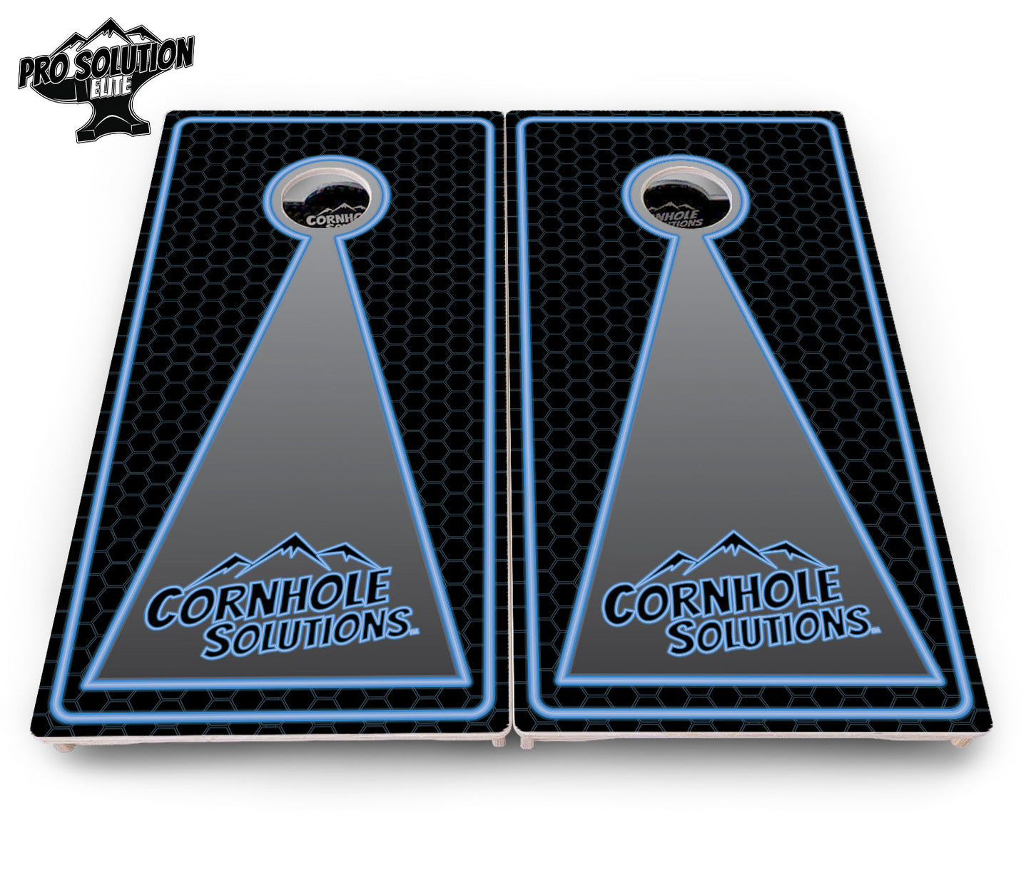 Neon CS Cornhole Boards - Pro Solution Elite Series