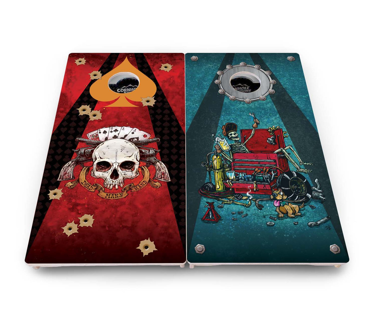Artist Series Cornhole Boards - Pro Solution Elite Series