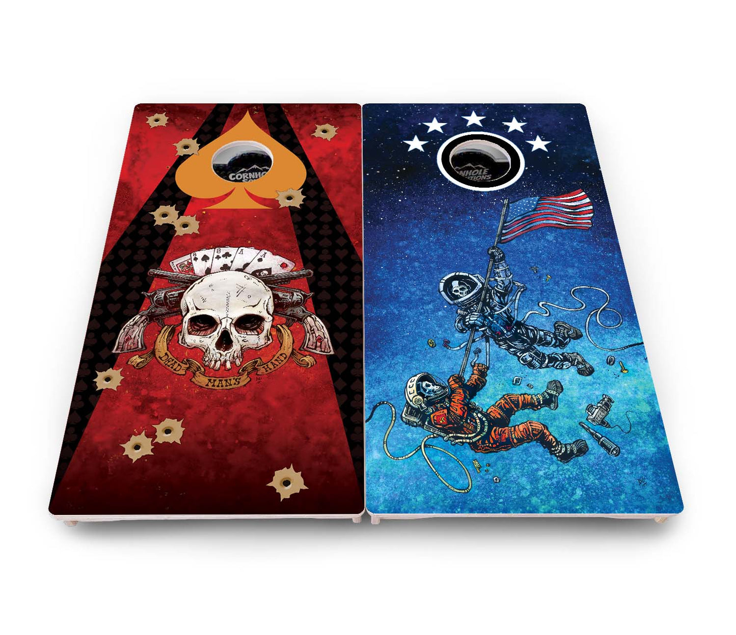 Artist Series Cornhole Boards - Pro Solution Elite Series