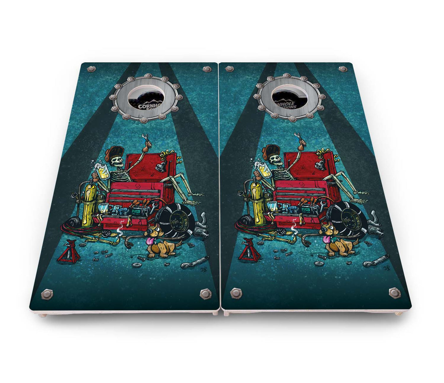 Artist Series Cornhole Boards - Pro Solution Elite Series