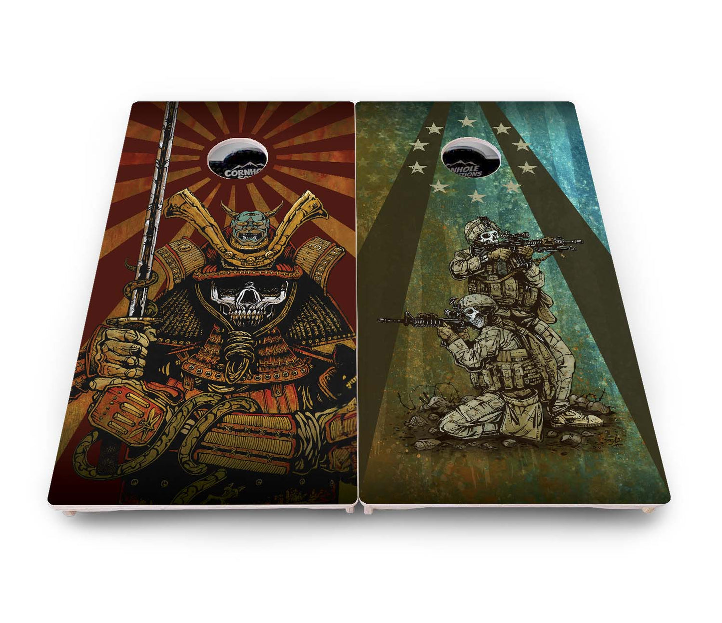 Artist Series Cornhole Boards - Pro Solution Elite Series