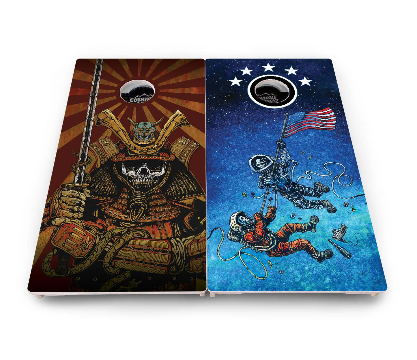 Artist Series Cornhole Boards - Pro Solution Elite Series