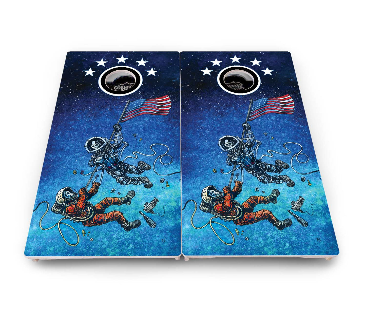 Artist Series Cornhole Boards - Pro Solution Elite Series