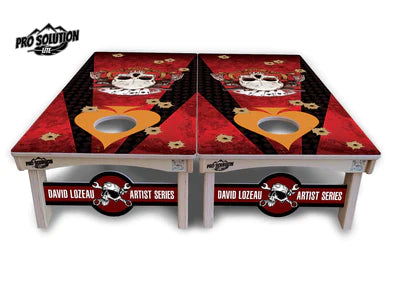 PRO Solution Lite Cornhole Boards - Deadmans Hand