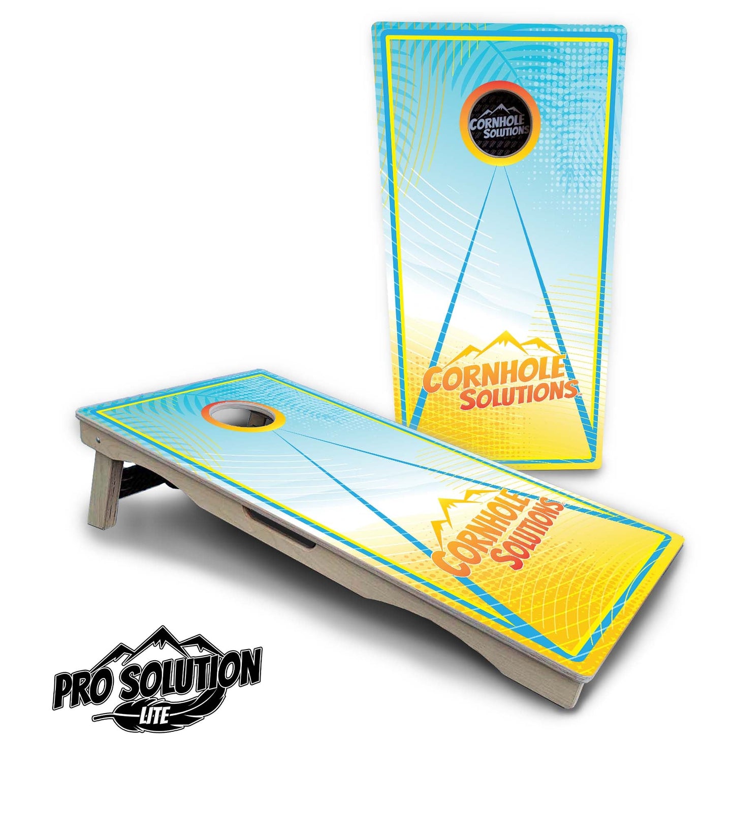 Summertime Cornhole Boards - Pro Solution Lite Series