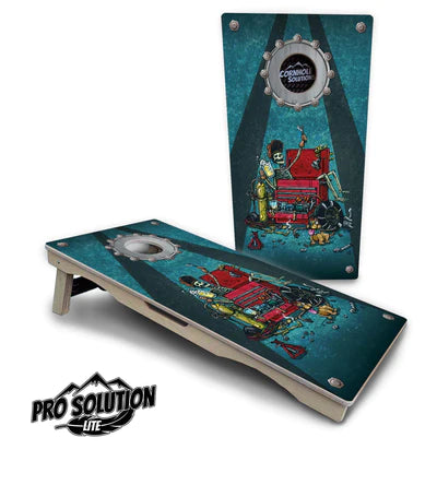 PRO Solution Lite Cornhole Boards - Garage Life
