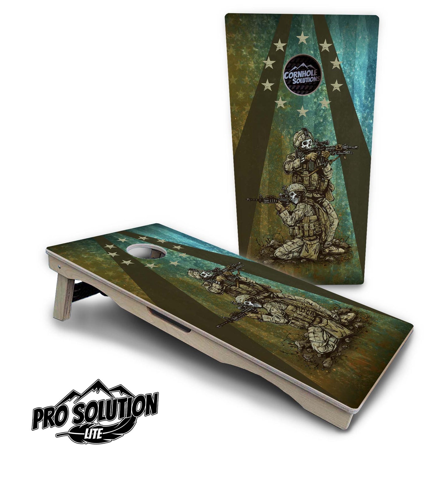 Artist Series Cornhole Boards - Pro Solution Lite Series