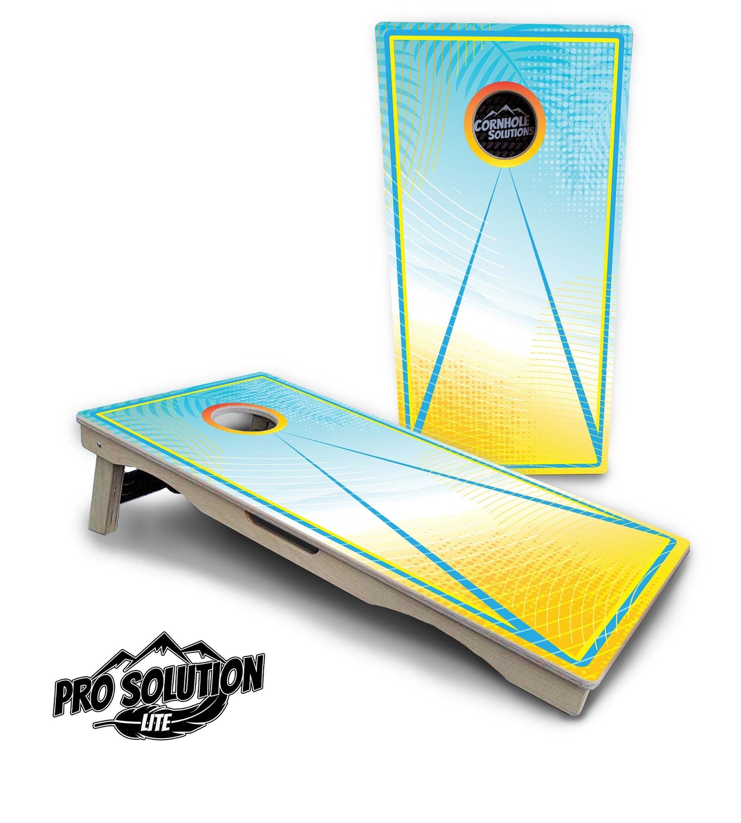Summertime Cornhole Boards - Pro Solution Lite Series