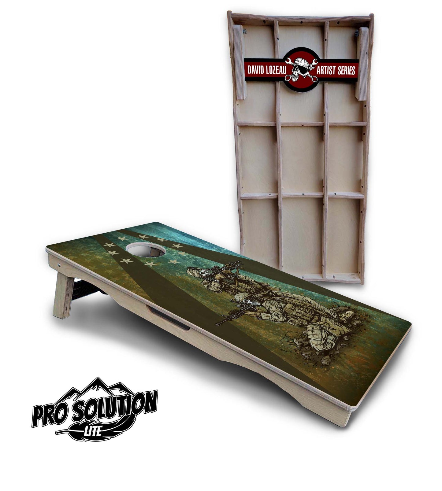 Artist Series Cornhole Boards - Pro Solution Lite Series
