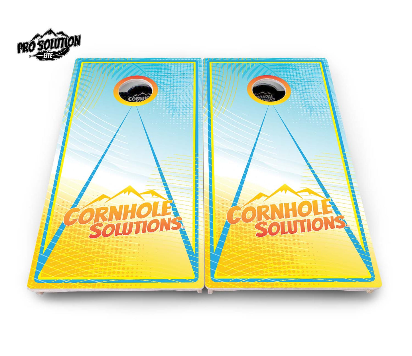 Summertime Cornhole Boards - Pro Solution Lite Series