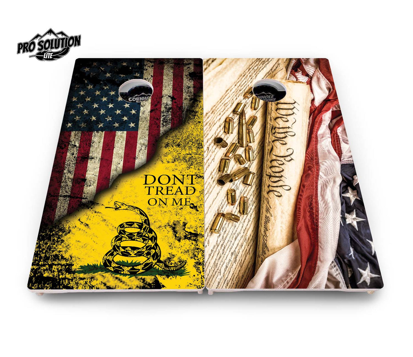 DTOM & WTP Cornhole Boards - Pro Solution Lite Series