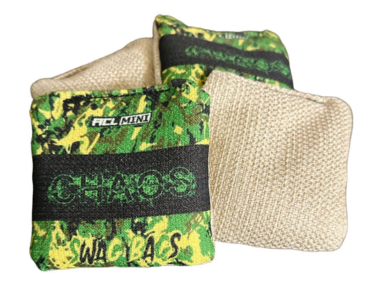 Chaos Mini Cornhole Bags (Camo Camo)