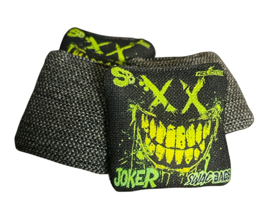 Joker Mini Cornhole Bags (Smiley)