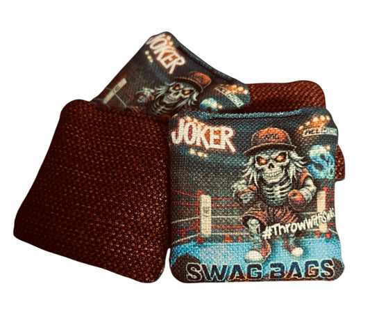 Joker Mini Cornhole Bags (Mario The Boxer)