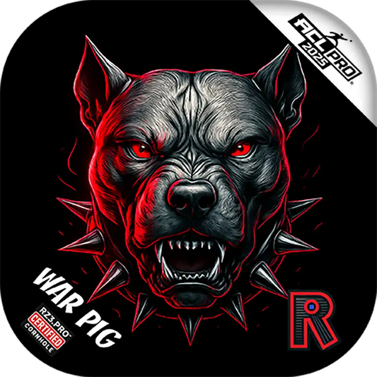 War Pig | Pitbull Black Series | ACL PRO Razor Cornhole Bags