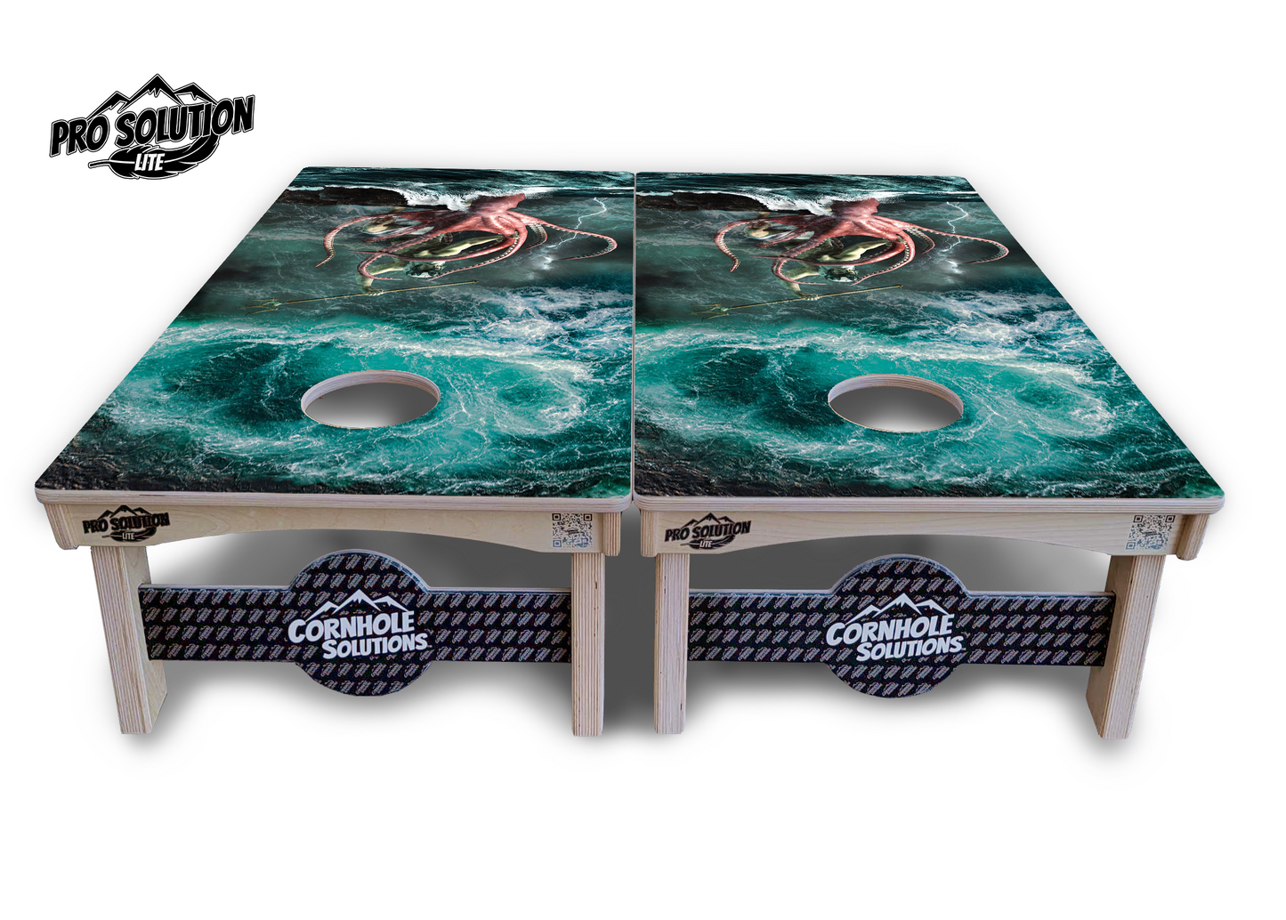 Greek Mythology Cornhole Boards - Pro Solution Lite Series